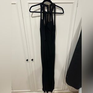 ABS Black Evening Dress